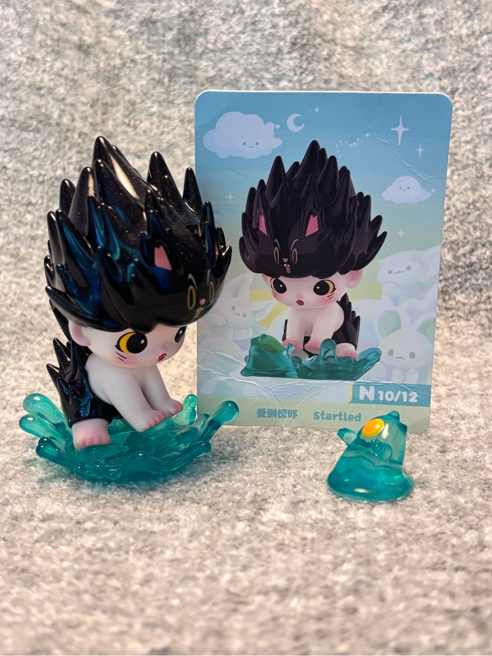 Dimoo By Your Side blind box series | Startled | POP MART figure | Cat Dimoo